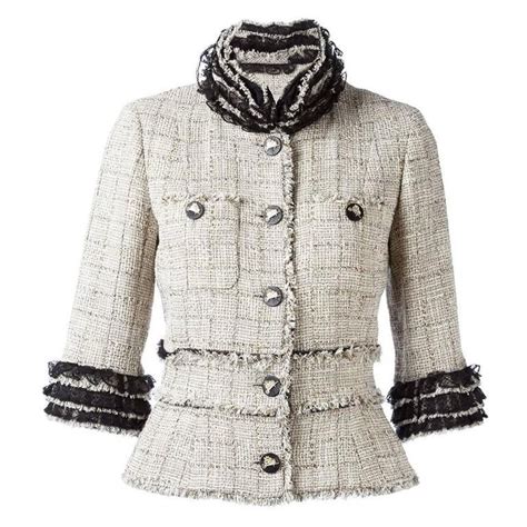 tejido tweed chanel|Chanel tweed jacket fashion.